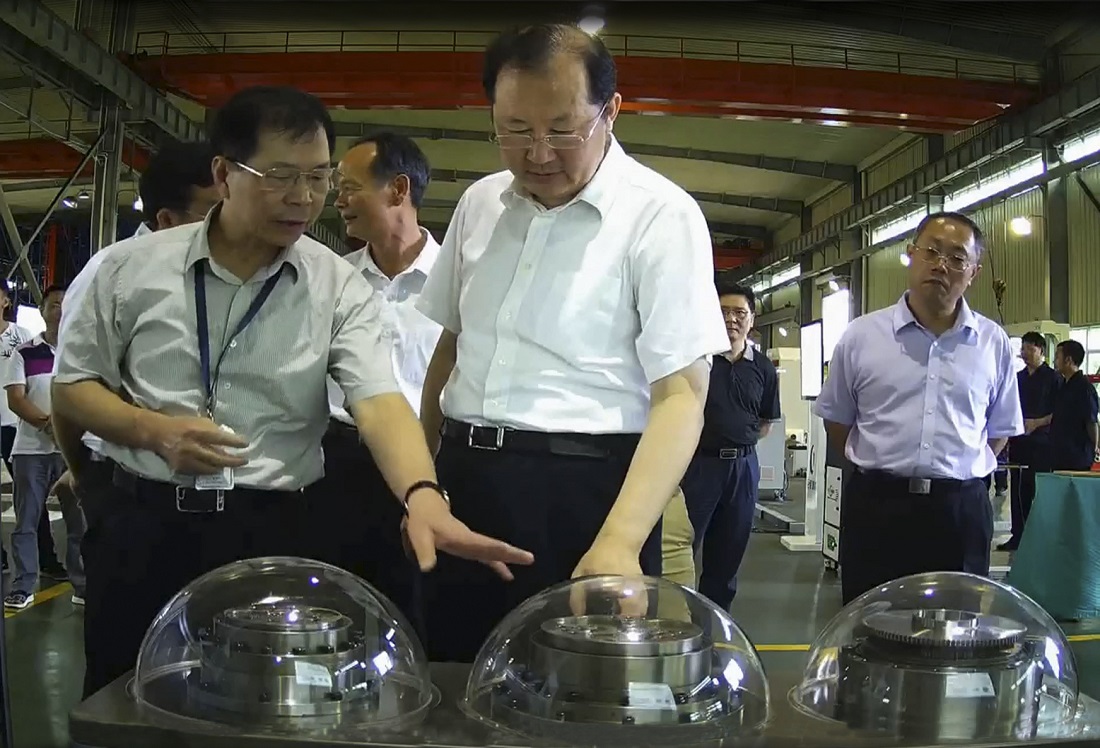 The Deputy Secretary of the Guangdong Provincial CommitteeGuangzhou Municipal Party Committee Secretary ,Ren Xuefeng and his party to visit the Greatoo
